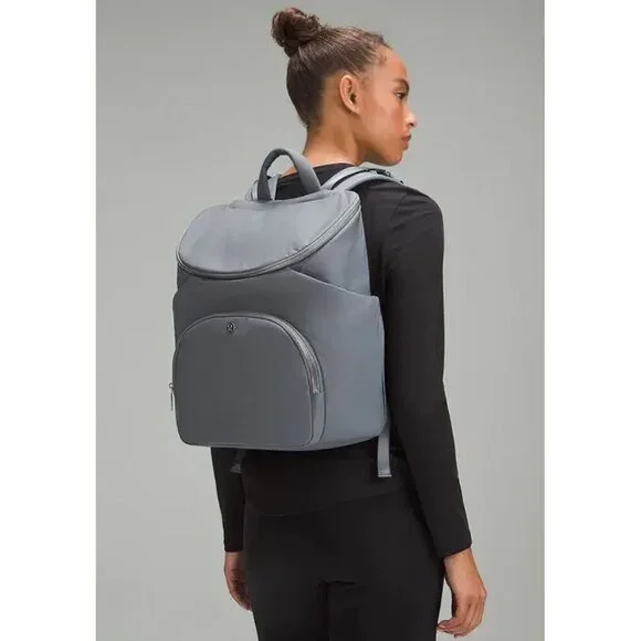 Lululemon Women\'s New Parent Backpack 17L Asphalt Gray Silver OS Lululemon New Parent Backpack 17l In Pink | ModeSens main image 2